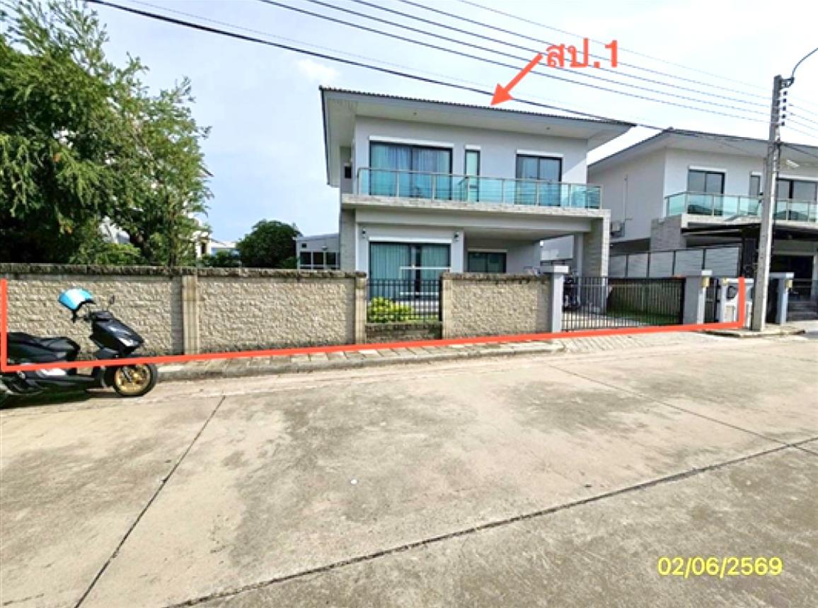 บ้านเดี่ยว บ้านริมสวน ซีนเนอรี่ บางนา-สุวรรณภูมิ บางพลี สมุทรปราการ