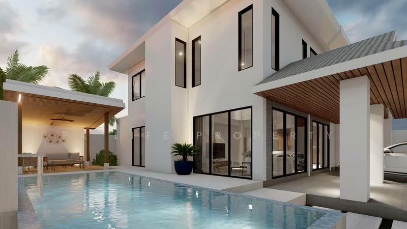 13S0060 Pool villa for sale 11,900,000 baht 4 bedroom 5 bathroom at paklok, Phuket