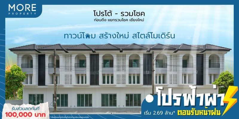 For Sale: Home Office in Baan Kluai Mai Project, Newly Built in a Great Location (ID:637HS), chiang-mai