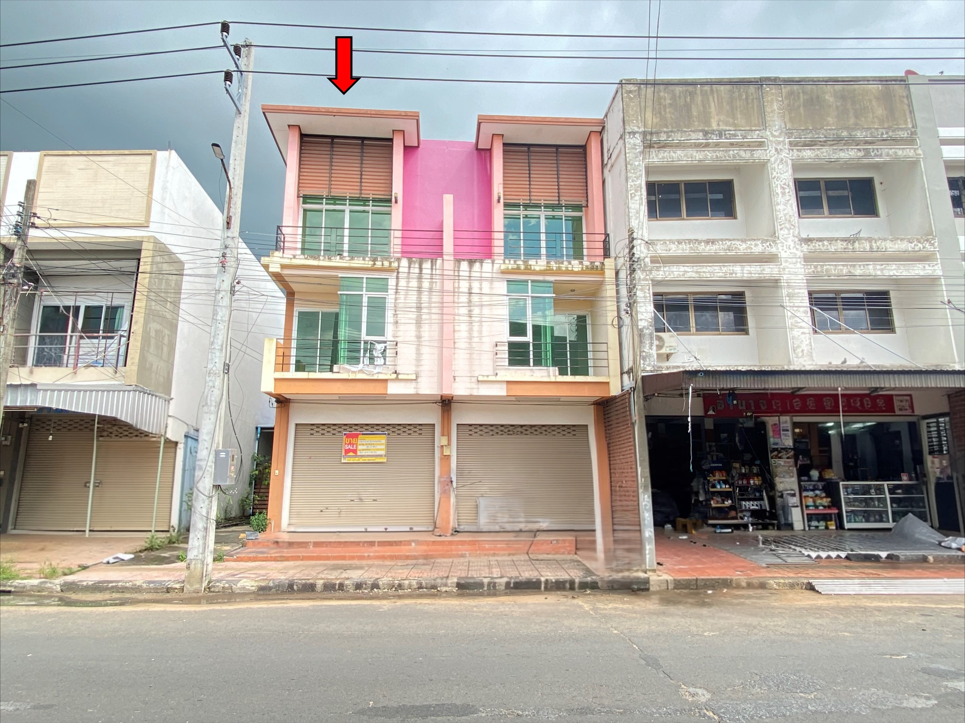 Commercial Building, 3-storey, Witthayatham Road, Yasothon