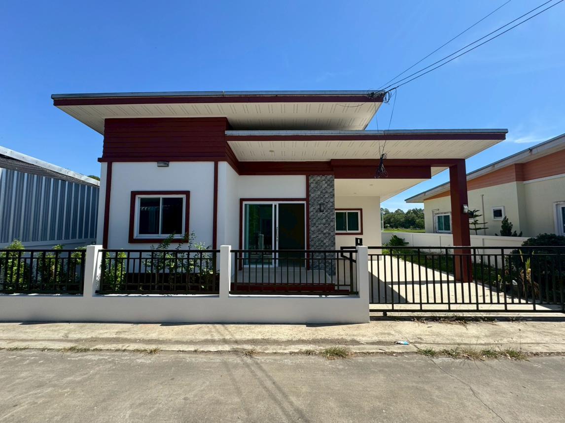 Single Detached House at Prathana Ville, Rayong Camp