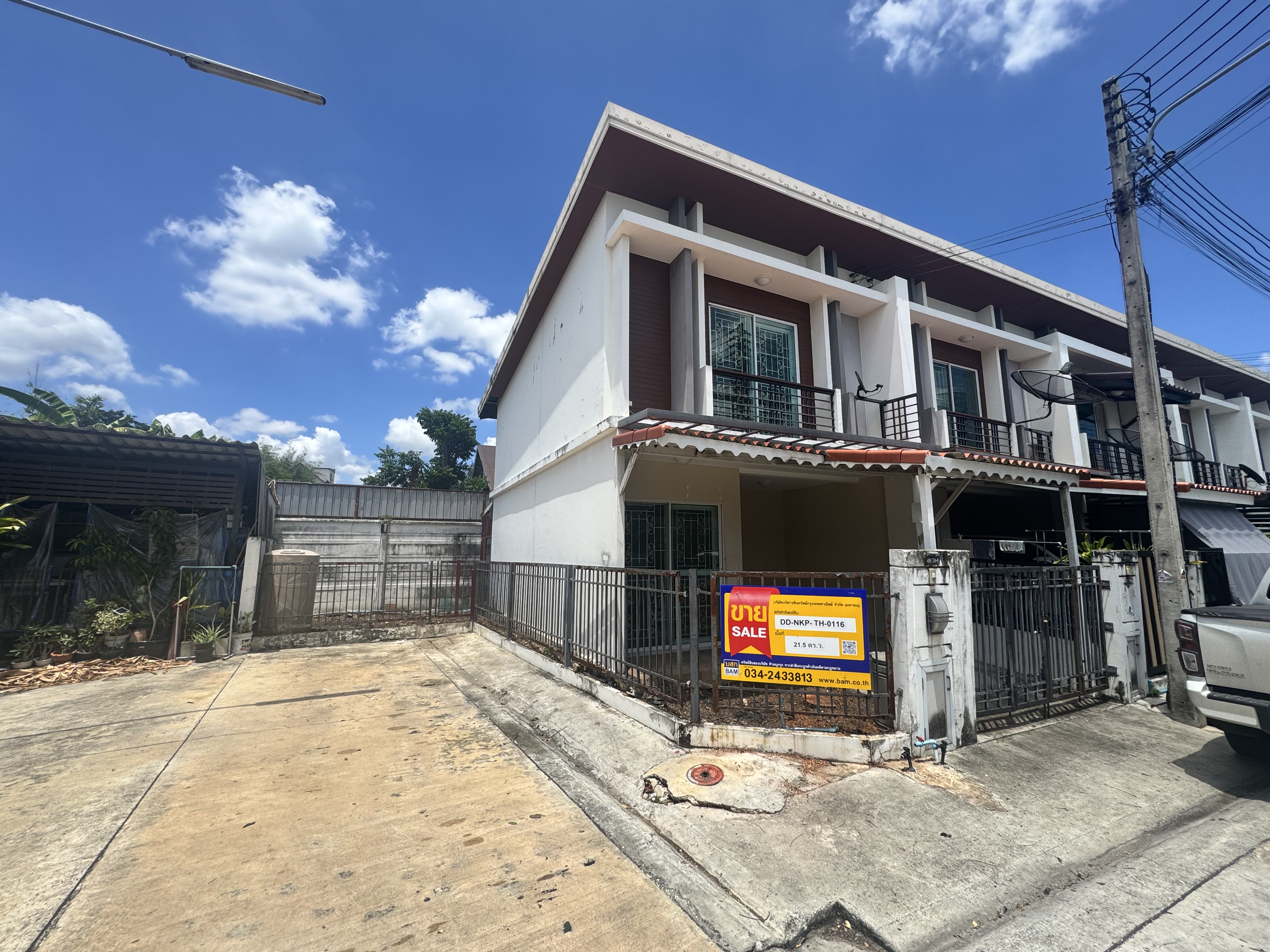 ทาวน์เฮ้าส์ 2 ชั้น โครงการพฤกษาทาวน์เน็กซ์ ( ปิ่นเกล้า - พุทธมณฑลสาย 4 )