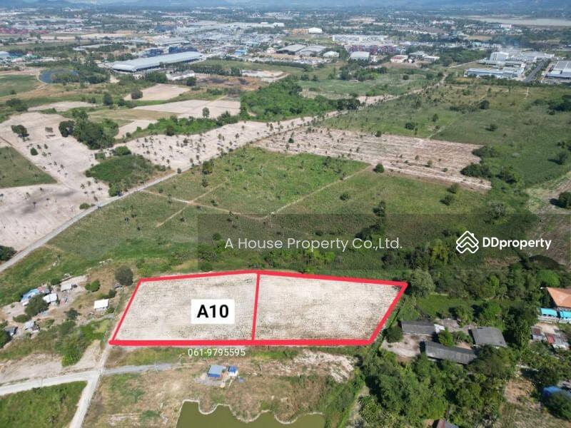 Land for sale on the edge of the Huai near Pin Thong 2 Bueng Sriracha, Chon Buri (Pattaya)