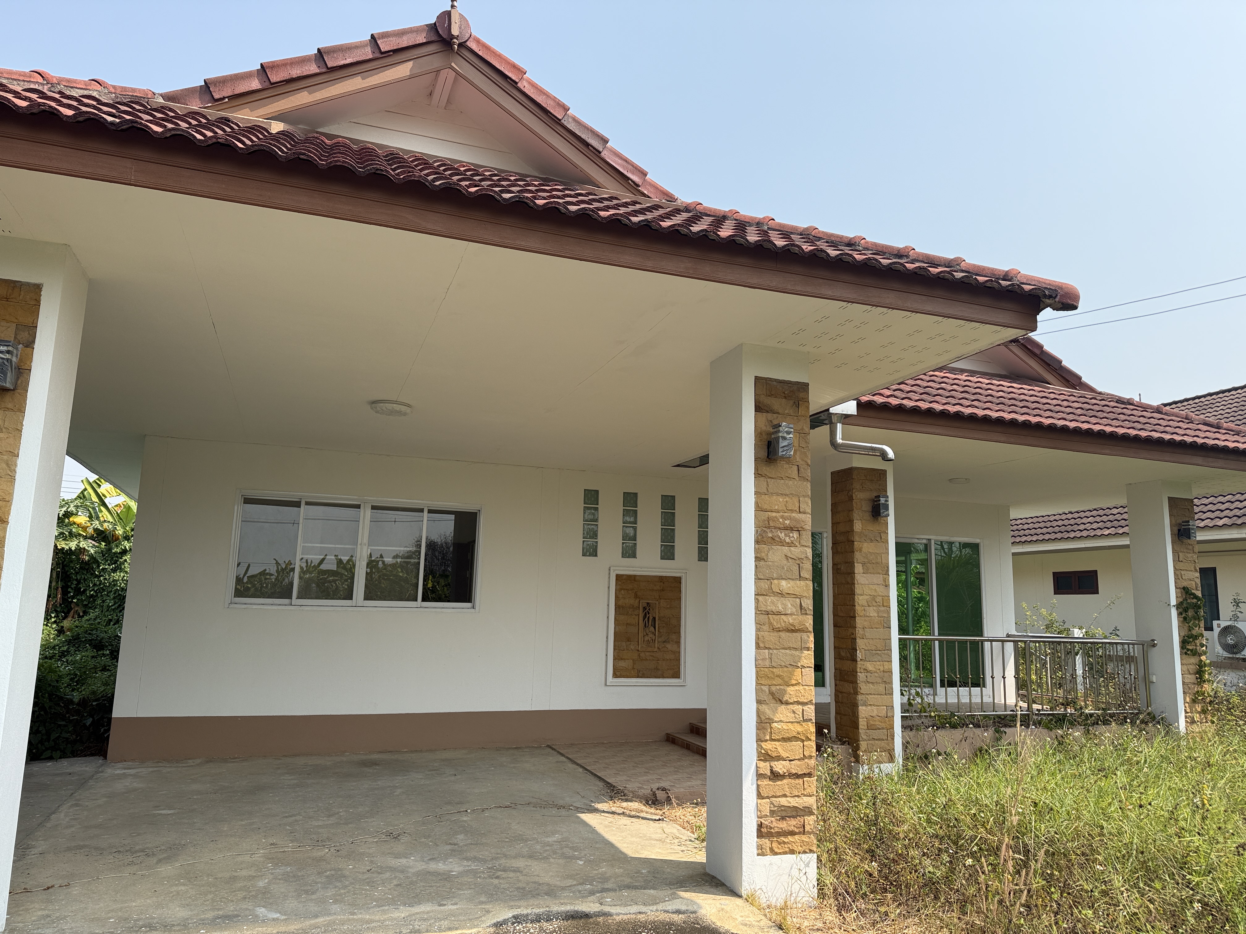 บ้านเดี่ยว โครงการทศพรวิลล่า 2 ลำพูน : ปรับปรุงใหม่