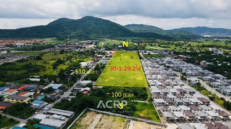 Land for sale on Sukhumvit Road, Huay Pong, Rayong., Rayong