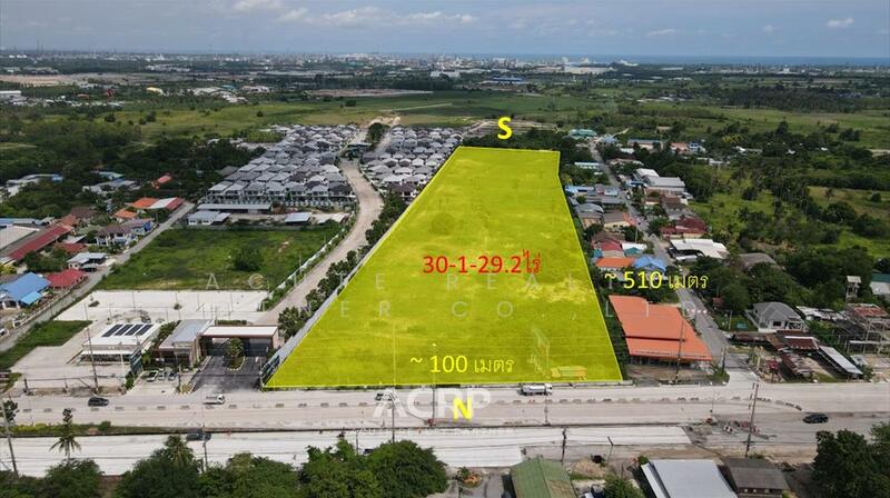 Land for sale on Sukhumvit Road, Huay Pong, Rayong., Rayong