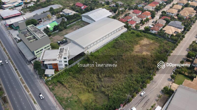 ขาย ที่ดิน ราชพฤกษ์ พร้อมโรงงาน+สำนักงานขนาดใหญ่ (ติดถนนราชพฤกษ์ กว้าง 12 เลน) 10-3-1 ไร่, Nonthaburi