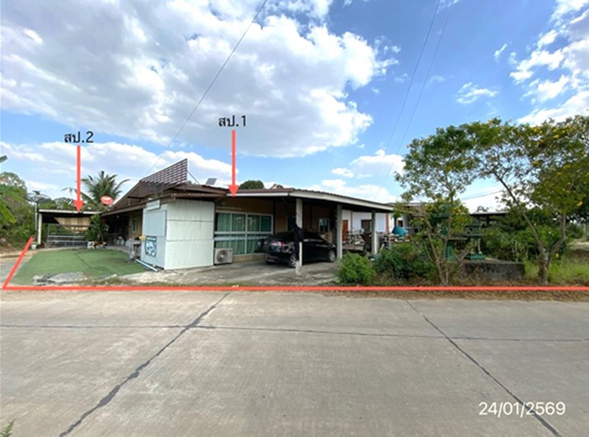 Single house in Panan Nikhom, Chonburi.