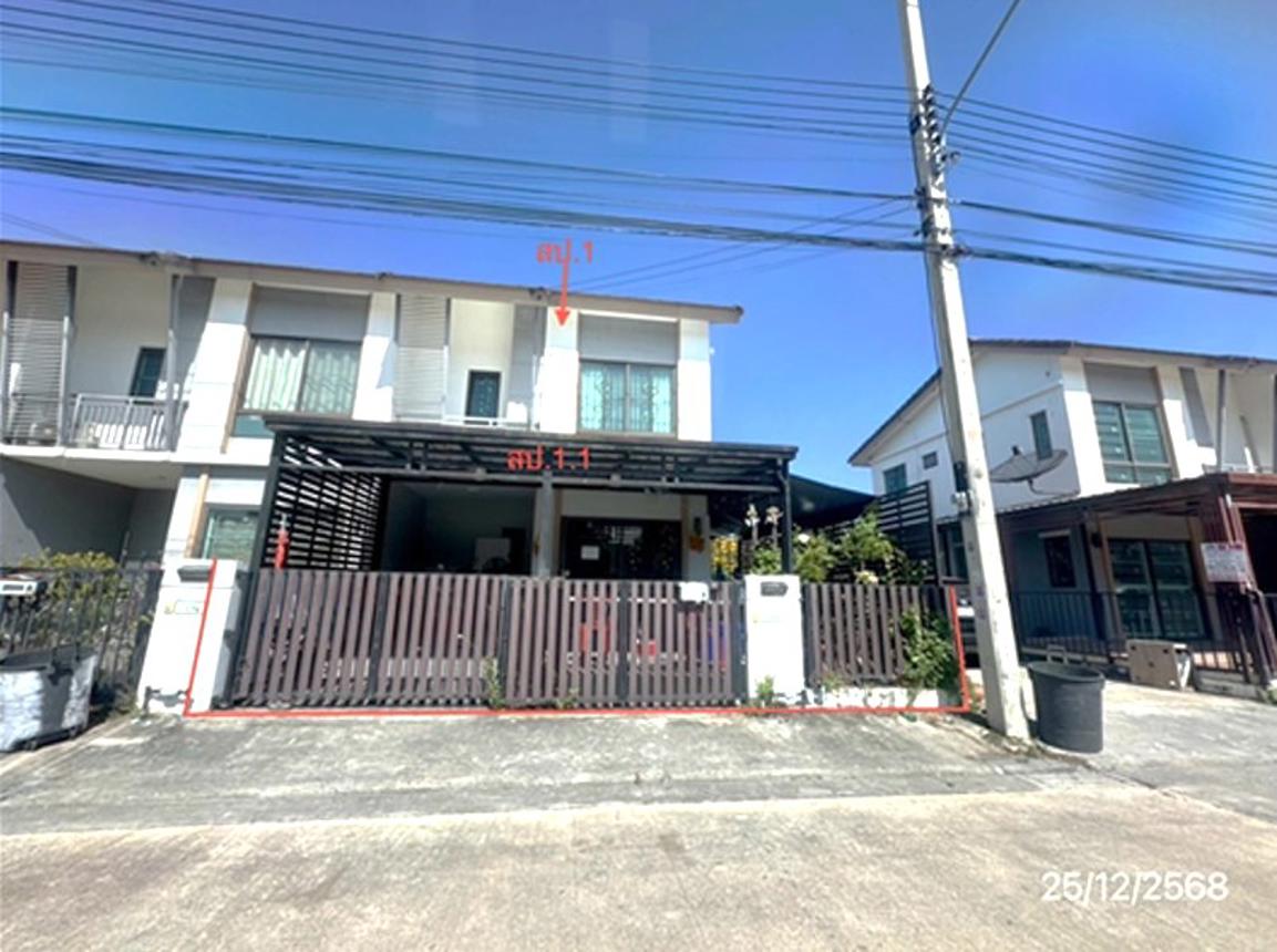 ทาวน์เฮ้าส์ บ้านพฤกษาไพร์ม 115 รังสิต-คลองสาม คลองหลวง ปทุมธานี