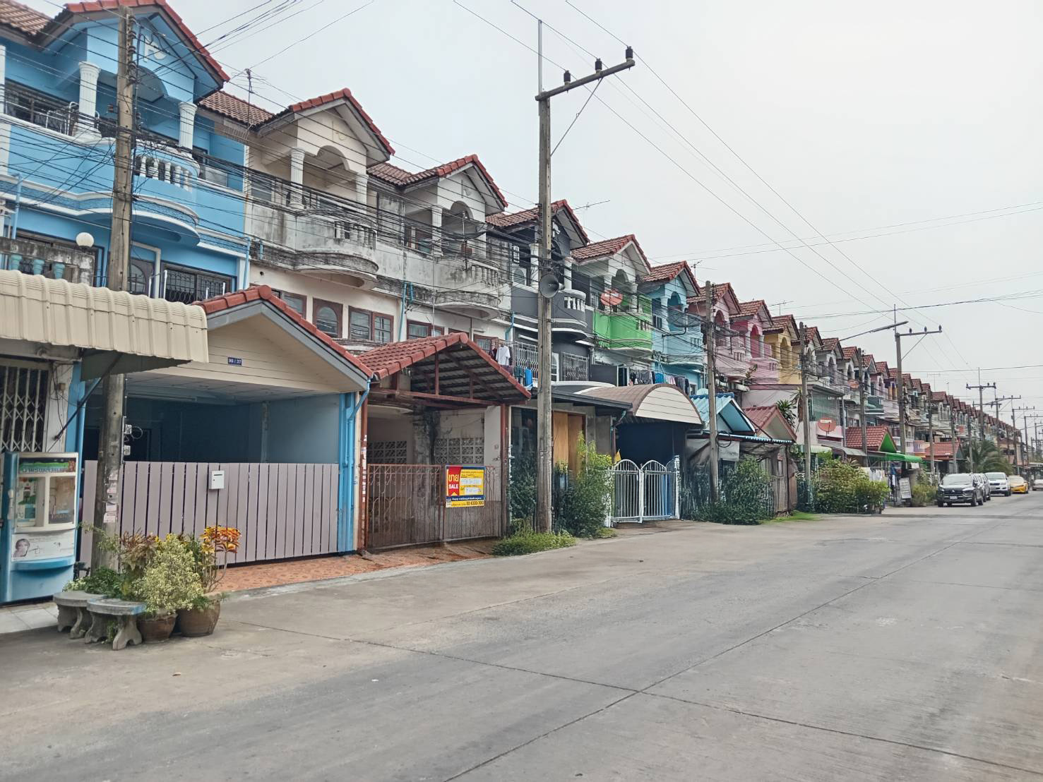 ทาวน์เฮ้าส์ โครงการบ้านพรทวีวัฒน์ 1 คลองหนึ่ง