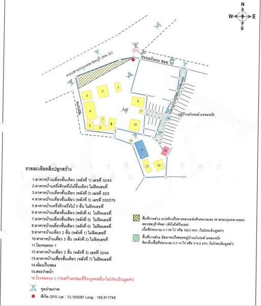 ที่ติด แยกจากถนนสายกรุงเทพมหานคร-ชลบุรี (ทล.36) ถนนมโนรม, Chon Buri (Pattaya)