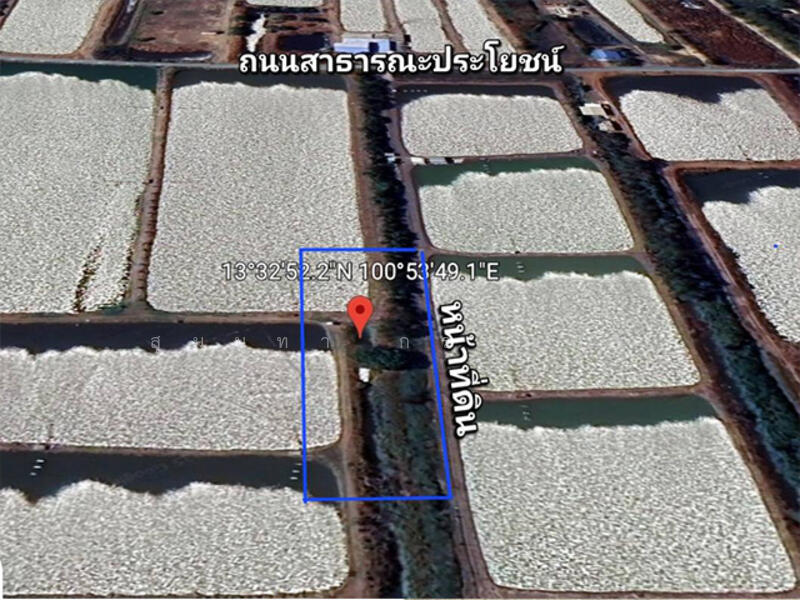 For sale Land Soi Wat Hom Sin Bangna-Trad Road Km. 34 Chachoengsao Bang Pakong, Chachoengsao