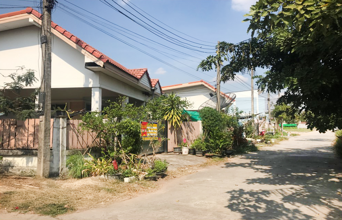 บ้านแฝด โครงการมิตรภาพโมเดิร์น เมืองขอนแก่น