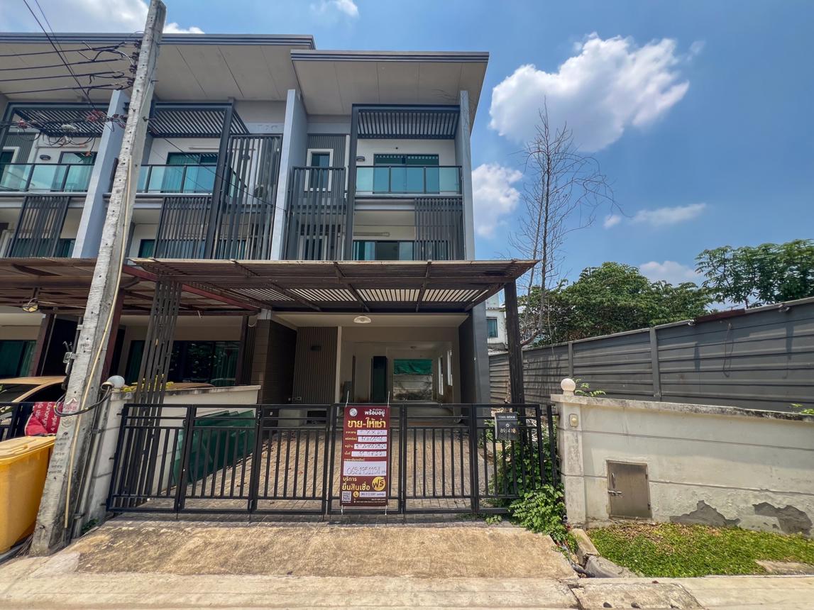 บ้านแฝด ทาวน์เฮ้าส์ ทาวน์ อเวนิว รัตนาธิเบศร์ บางบัวทอง นนทบุรี