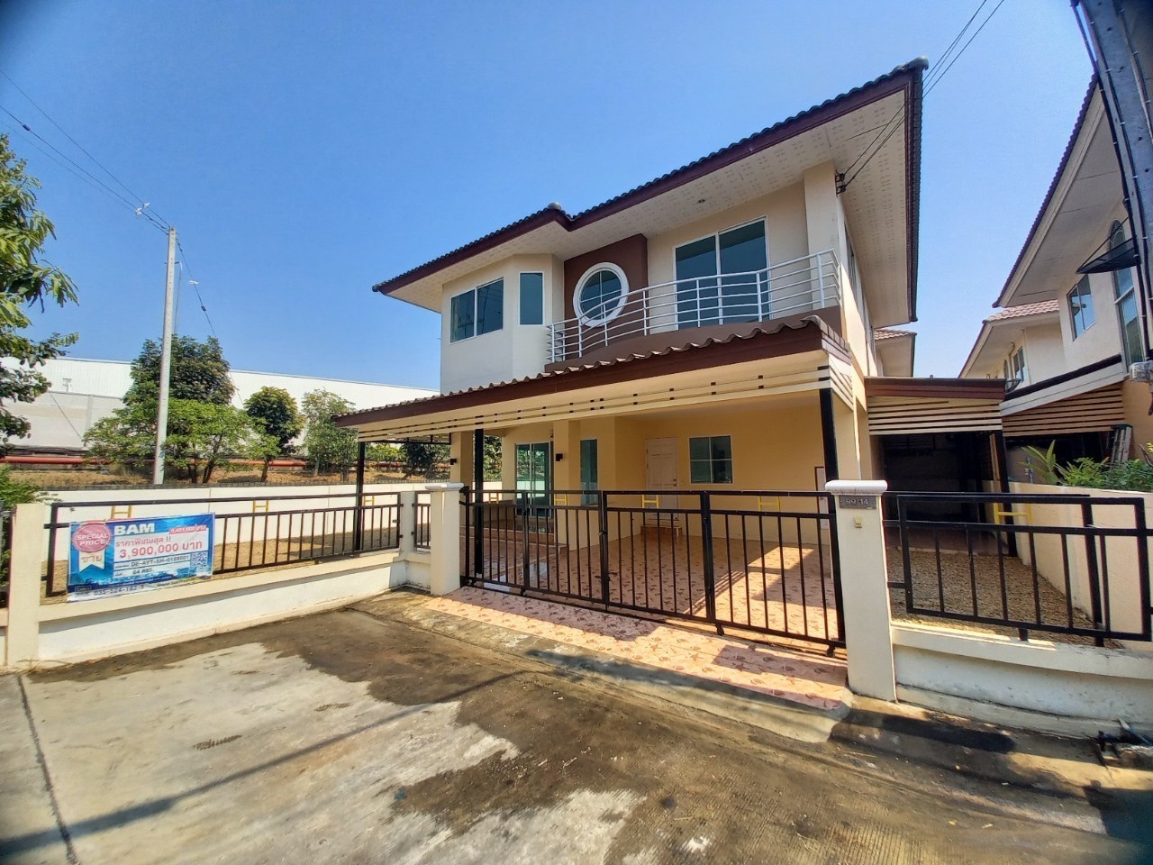 บ้านเดี่ยว โครงการร่มรื่นกรีนพาร์ค วังน้อย : ปรับปรุงใหม่