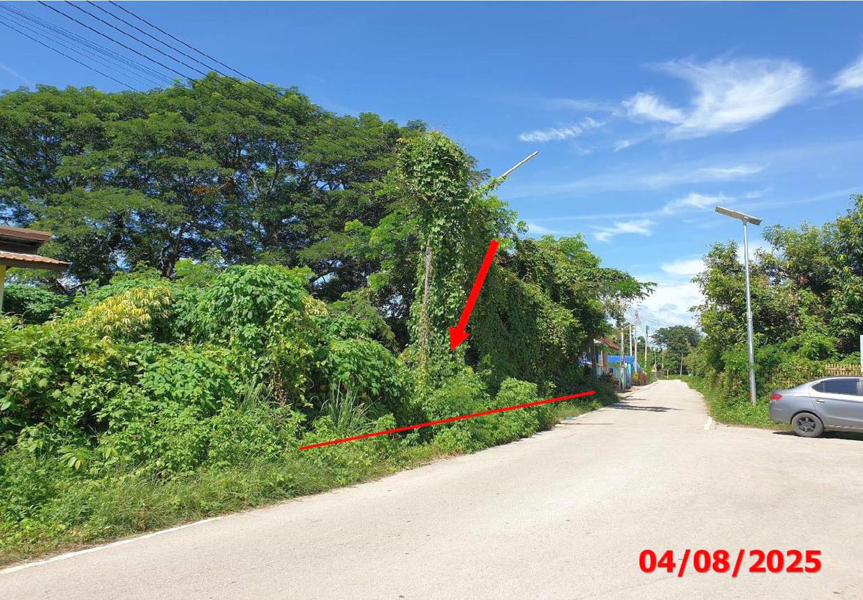 Vacant land for sale at Heng Chart, Lamphun