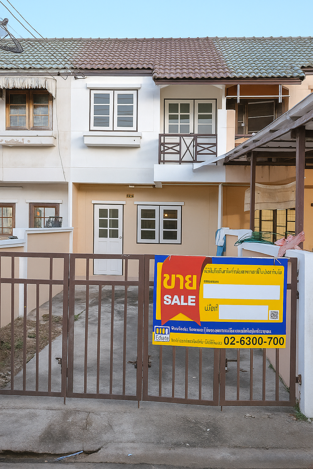 Townhouse project Chai Dicha, Lam Luk Ka