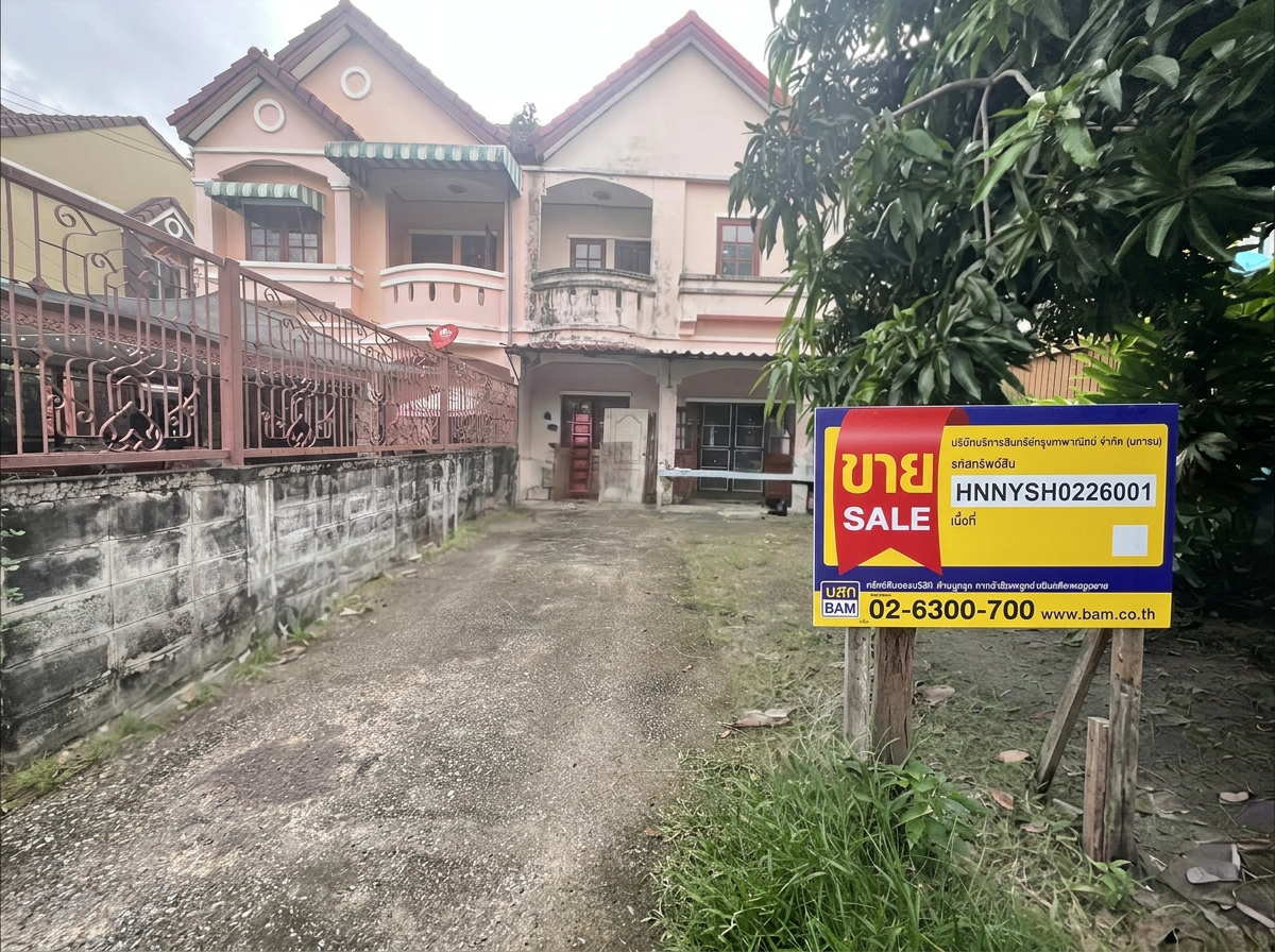 บ้านเดี่ยว โครงการบ้านสวนแสนสุข องครักษ์