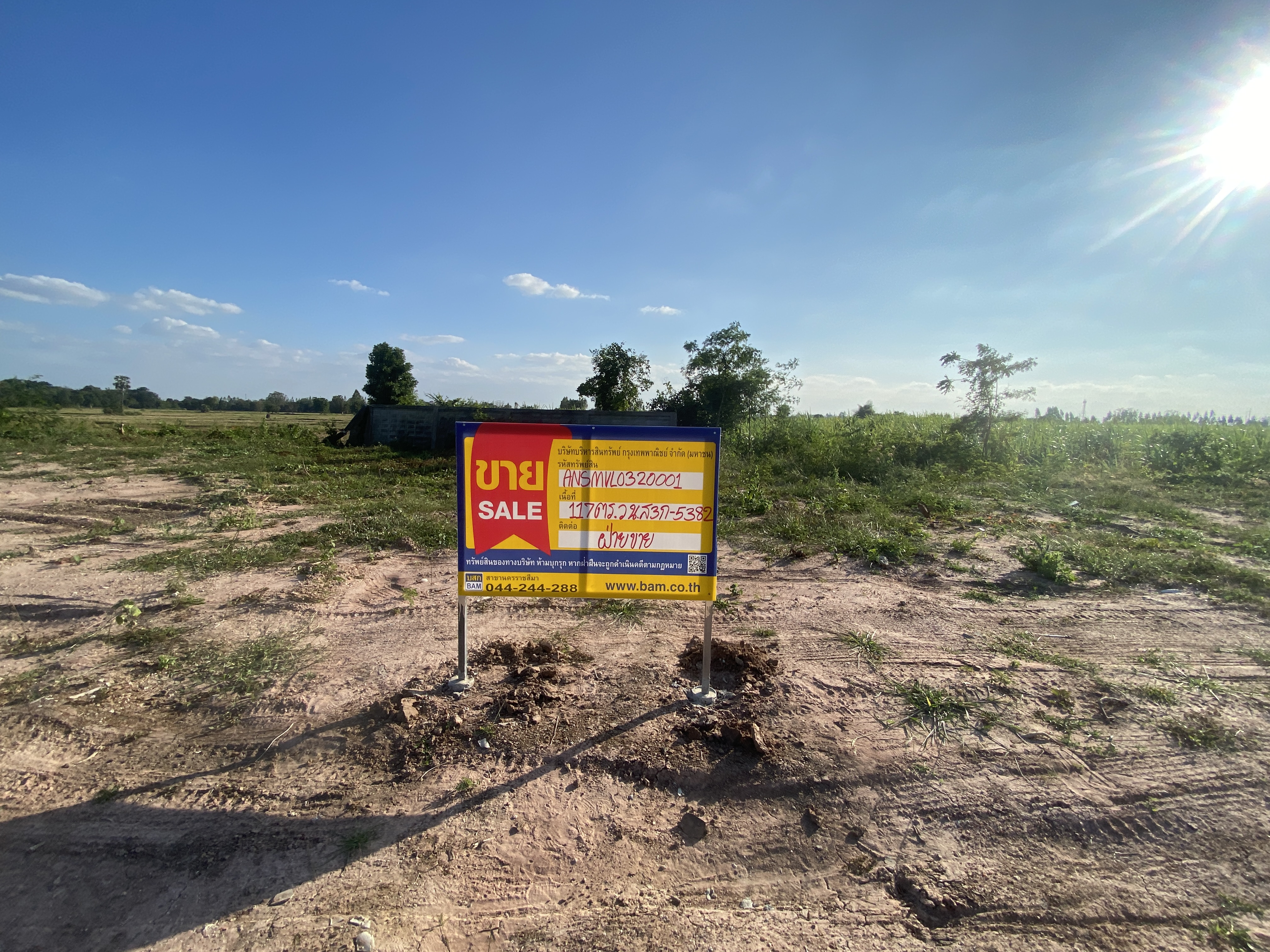 Empty land, Ing Thar Project, Nakhon Ratchasima
