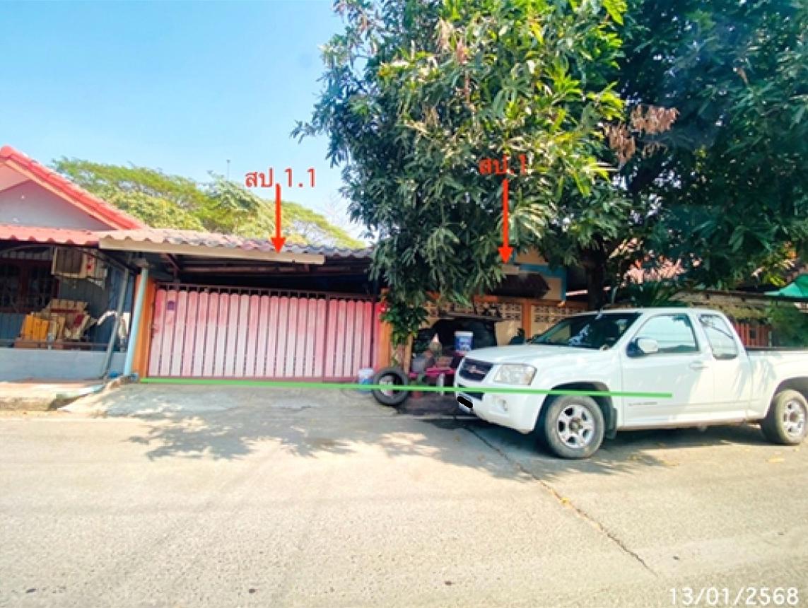 Single-detached house in Prasert Sook, Saraburi Province, Saraburi