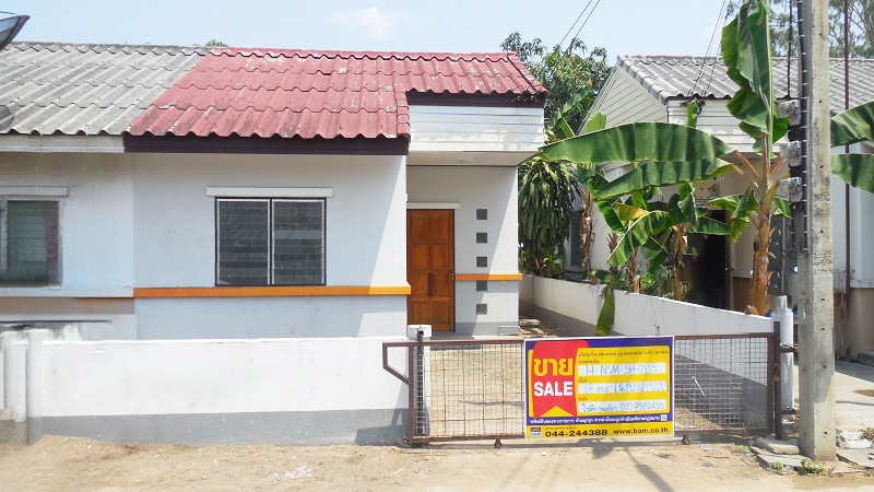 Duplex House in Om-Sin Project, Nakhon Ratchasima City