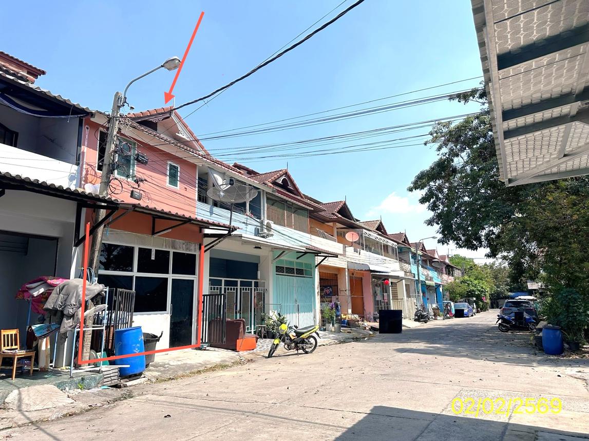 อาคารพาณิชย์ บ้านพฤกษา 3 บางบัวทอง นนทบุรี