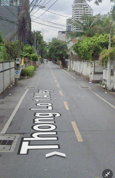 Land for sale in Soi Thonglor 1, Sukhumvit 55, near BTS Thonglor, Bangkok