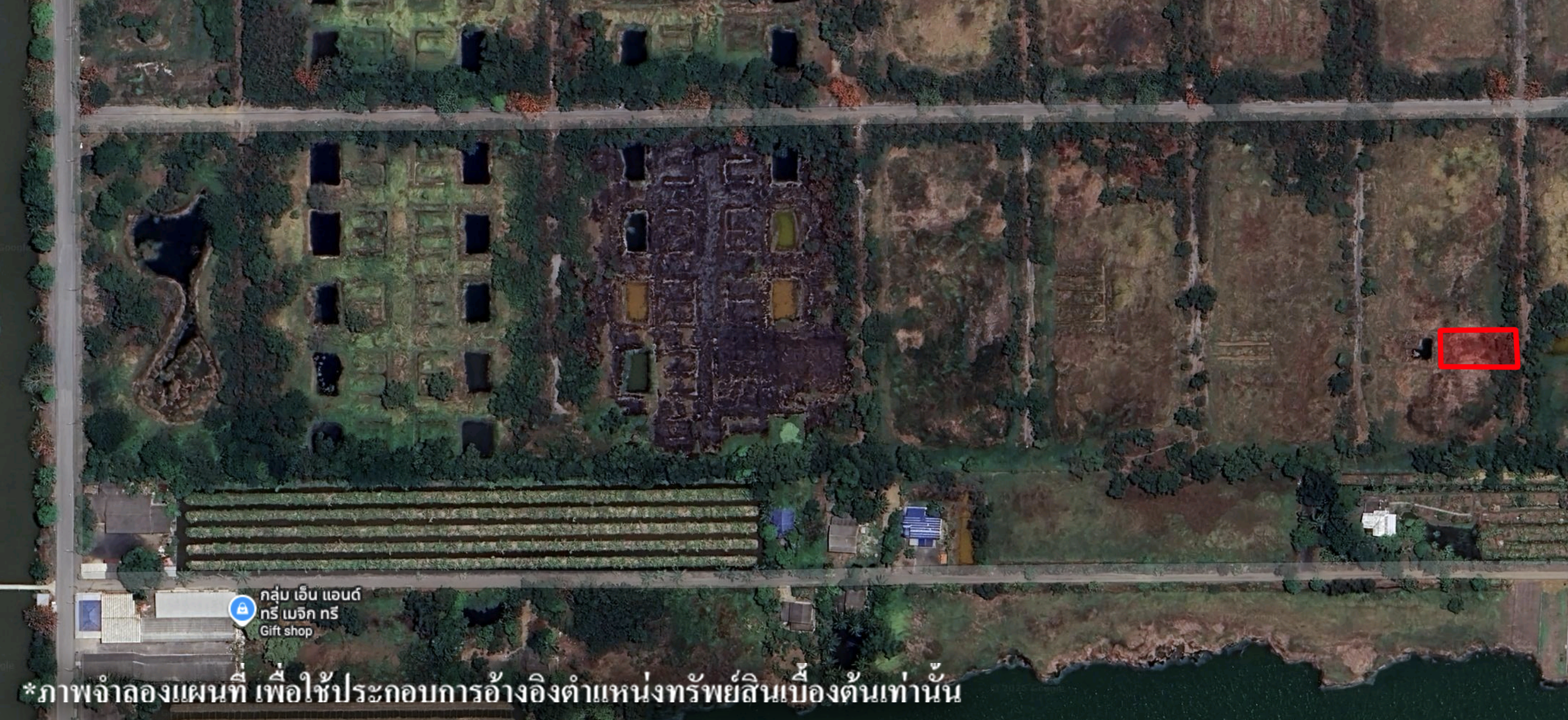 ที่ดินเปล่า โครงการรุ่งสว่างพาร์ควิลล์ หนองเสือ