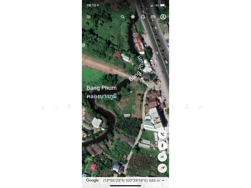ที่ดิน ถนนชัยพฤกษ์ ใกล้ห้าง คริสตัล ปตท บางพลับ คลองพระอุดม ปากเกร็ด นนทบุรี, Nonthaburi