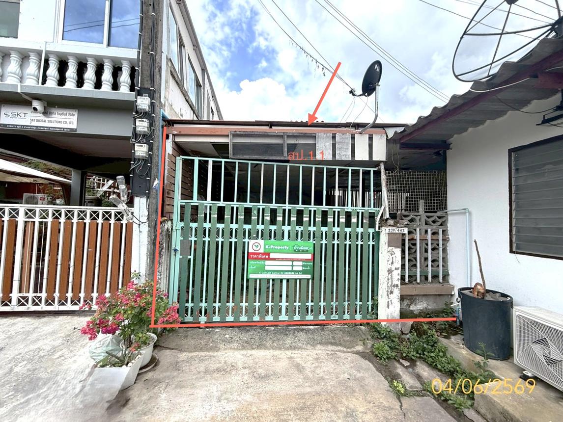 ทาวน์เฮ้าส์ เรือนสุข 2 ธัญบุรี ปทุมธานี