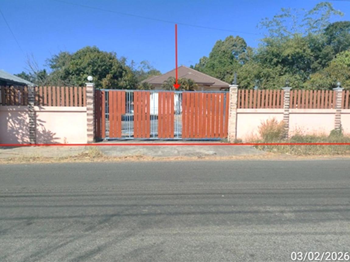 Single-detached house, rural style, Si Sa Ket, Roi Et