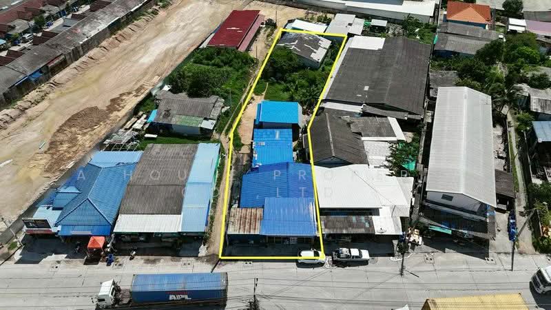 Land for sale in Sriracha, located on the main road, Chak Kho - Nong Kham., Chon Buri (Pattaya)