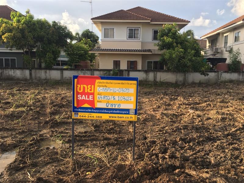 ที่ดินเปล่า โครงการพฤกษาธานี บ้านเดี่ยว 2 ชั้น พร้อมสระว่ายน้ำ