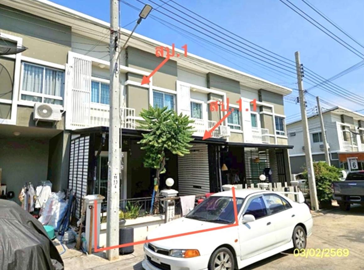 ทาวน์เฮ้าส์ เดอะซิตี้ นิรันดร์ วิลล์ 16 บางพลี สมุทรปราการ