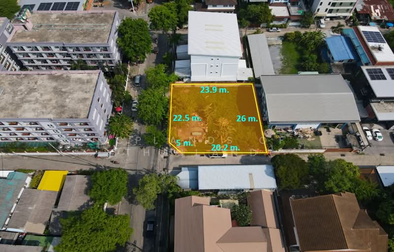 ขาย ที่ดิน ลาดพร้าว ใกล้มหาวิทยาลัย (เหมาะสร้าง บ้าน สำนักงาน Apartment และ Condominium) 152 ตารางวา, Bangkok