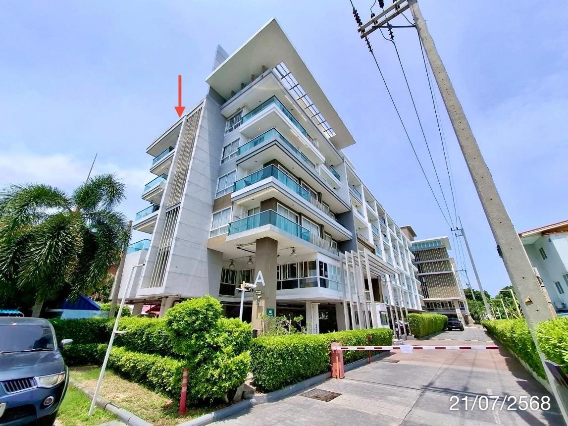 Condominium at The Patio Sea View Condominium Building A in Chonburi City, Chonburi Province