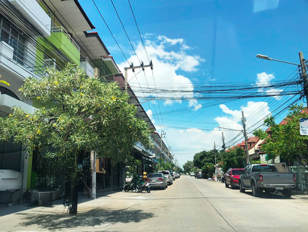 อาคารพาณิชย์ โครงการปัญญานคร สมุทรปราการ