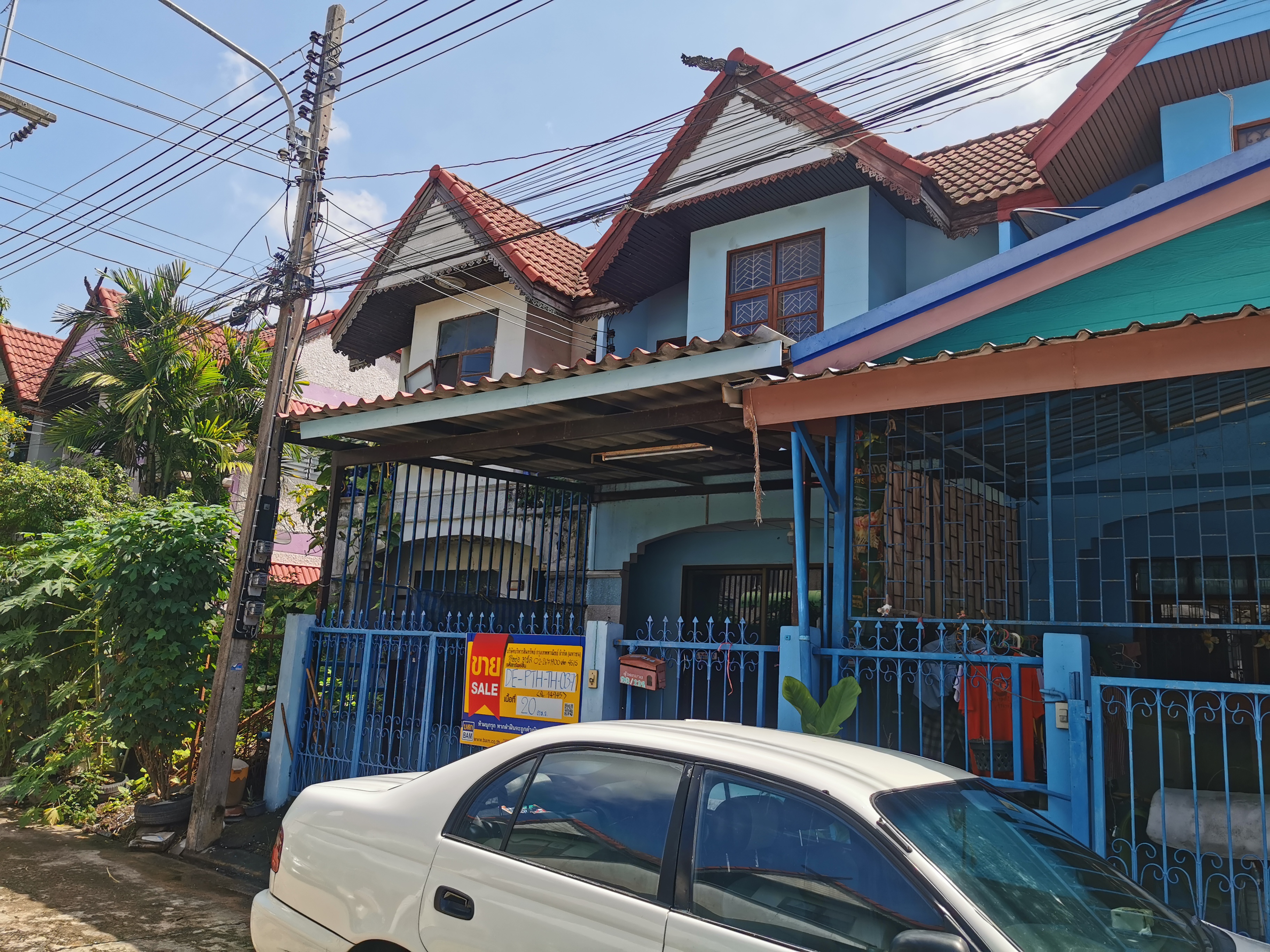 ทาวน์เฮ้าส์ โครงการกานต์การ์เด้นวิลล่า ลาดหลุมแก้ว