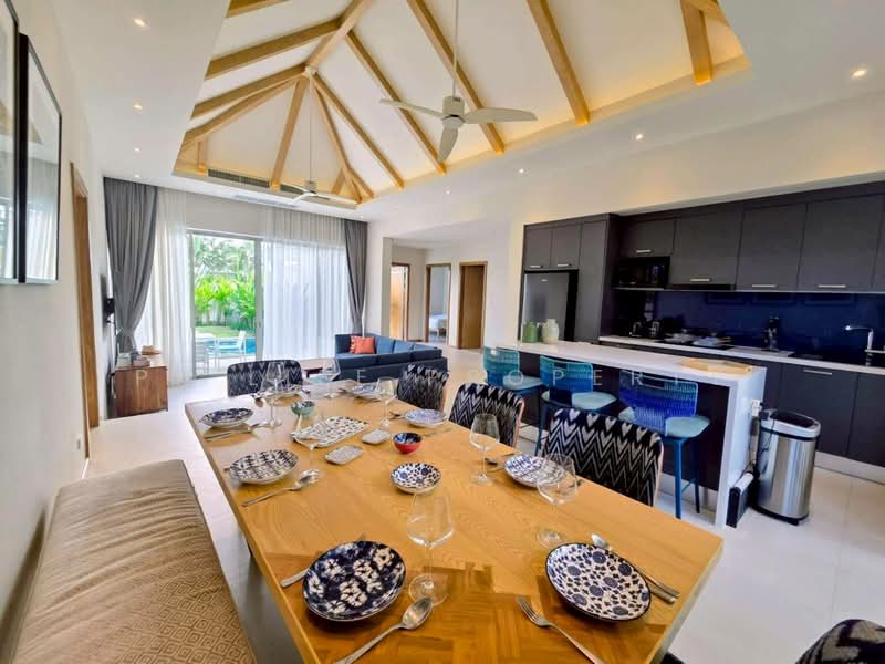 2S0250 Pool villa for sale 26,000,000 baht 3 bedroom 3 bathroom at cherngtalay have fully furnished, Phuket