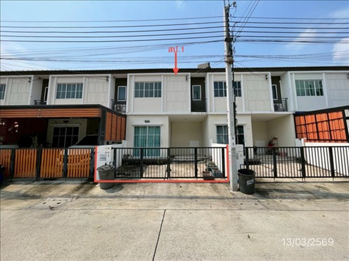 ทาวน์เฮ้าส์ บ้านพฤกษา 114/4 เทพารักษ์-เมืองใหม่ฯ โครงการ 3 บางบ่อ สมุทรปราการ
