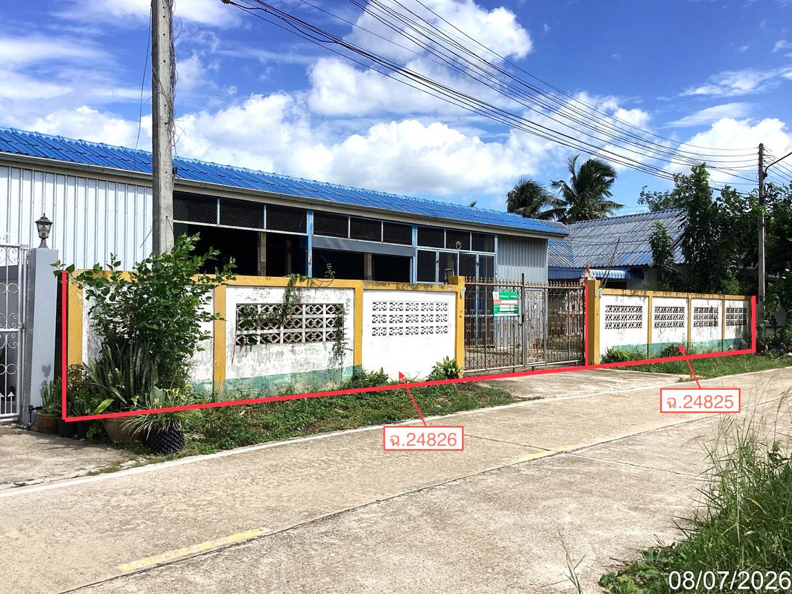 Single-family house in Pranburi, Prachuap Khiri Khan Province.