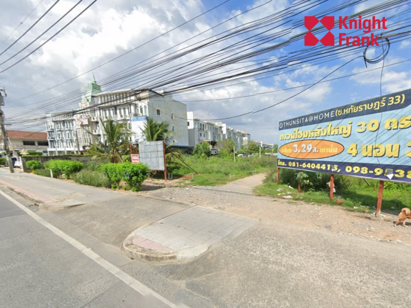 ขายที่ดินทำเลดี 27 ไร่ ติดถนนหทัยราษฎร์ ใกล้บิ๊กซีหทัยราษฎร์ กรุงเทพมหานคร, Bangkok