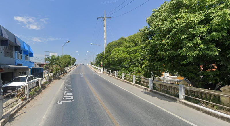 Land for sale, Sam Phran, Tha Chin River, with factory, Nakhon Pathom