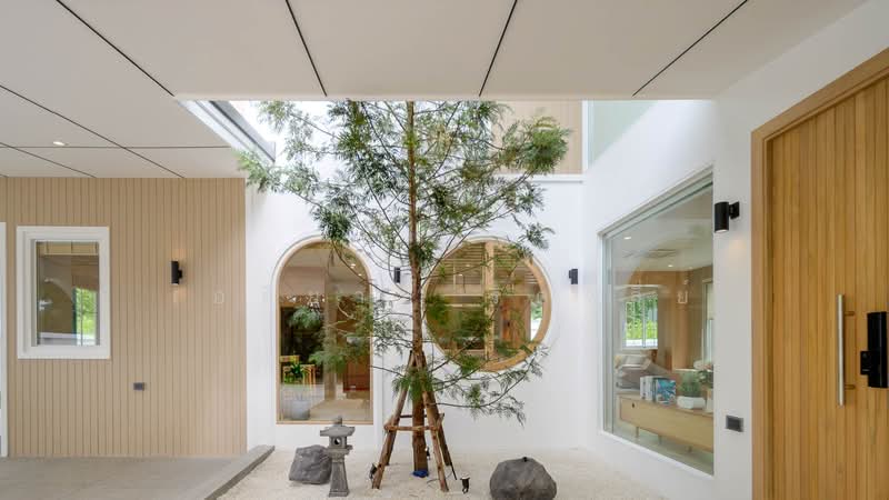 South Facing Modern Tropical Japandi Family Home, Chiang Mai