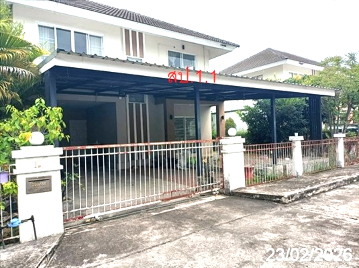 บ้านเดี่ยว กาญจน์กนกวิลล์ 10 หางดง เชียงใหม่