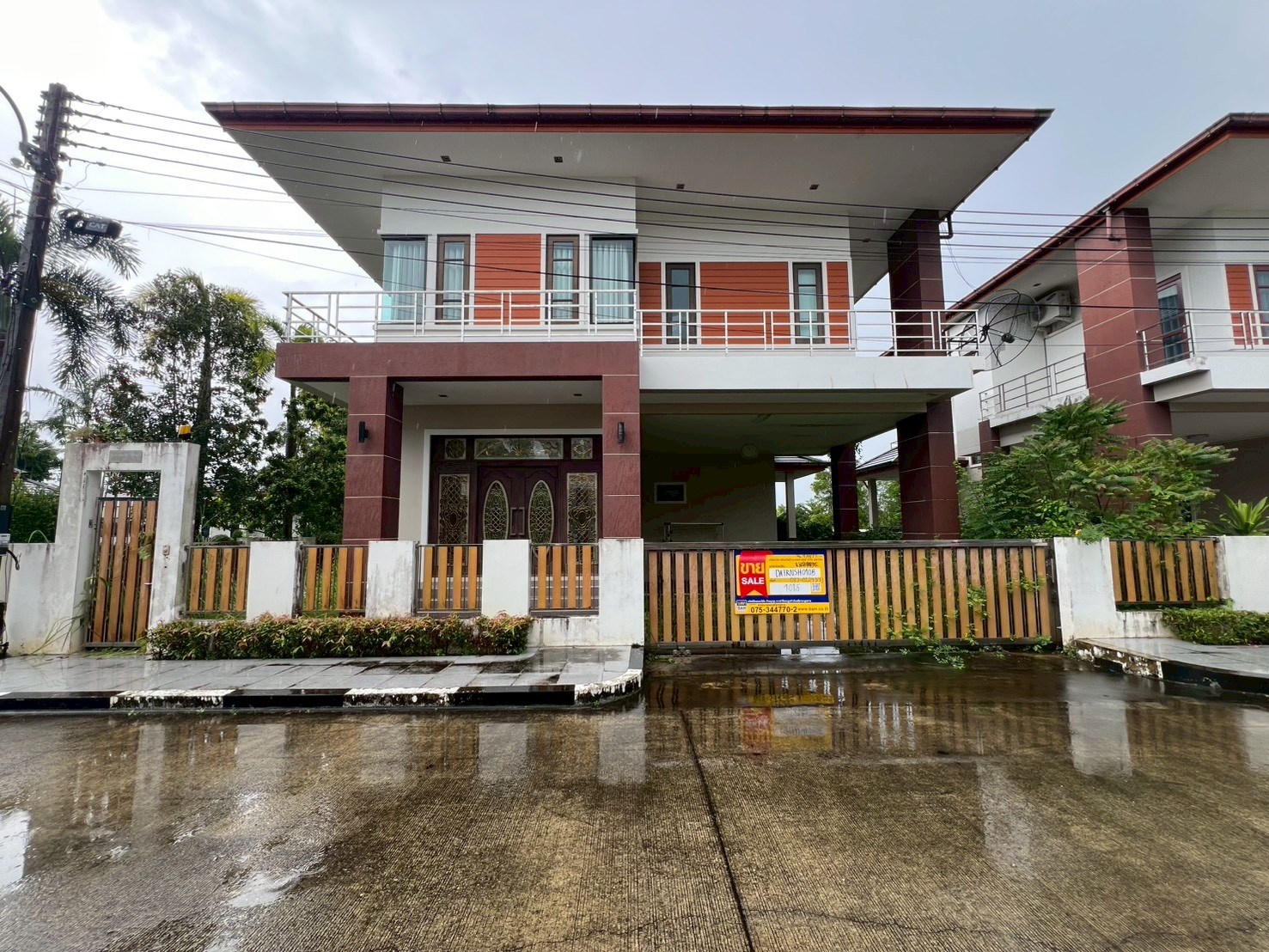 บ้านเดี่ยว โครงการเบญจศิริ  ตรัง