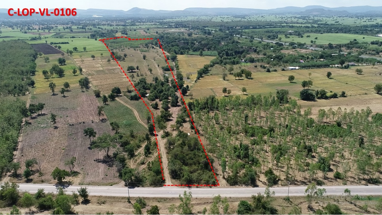 Empty Land in Lopburi