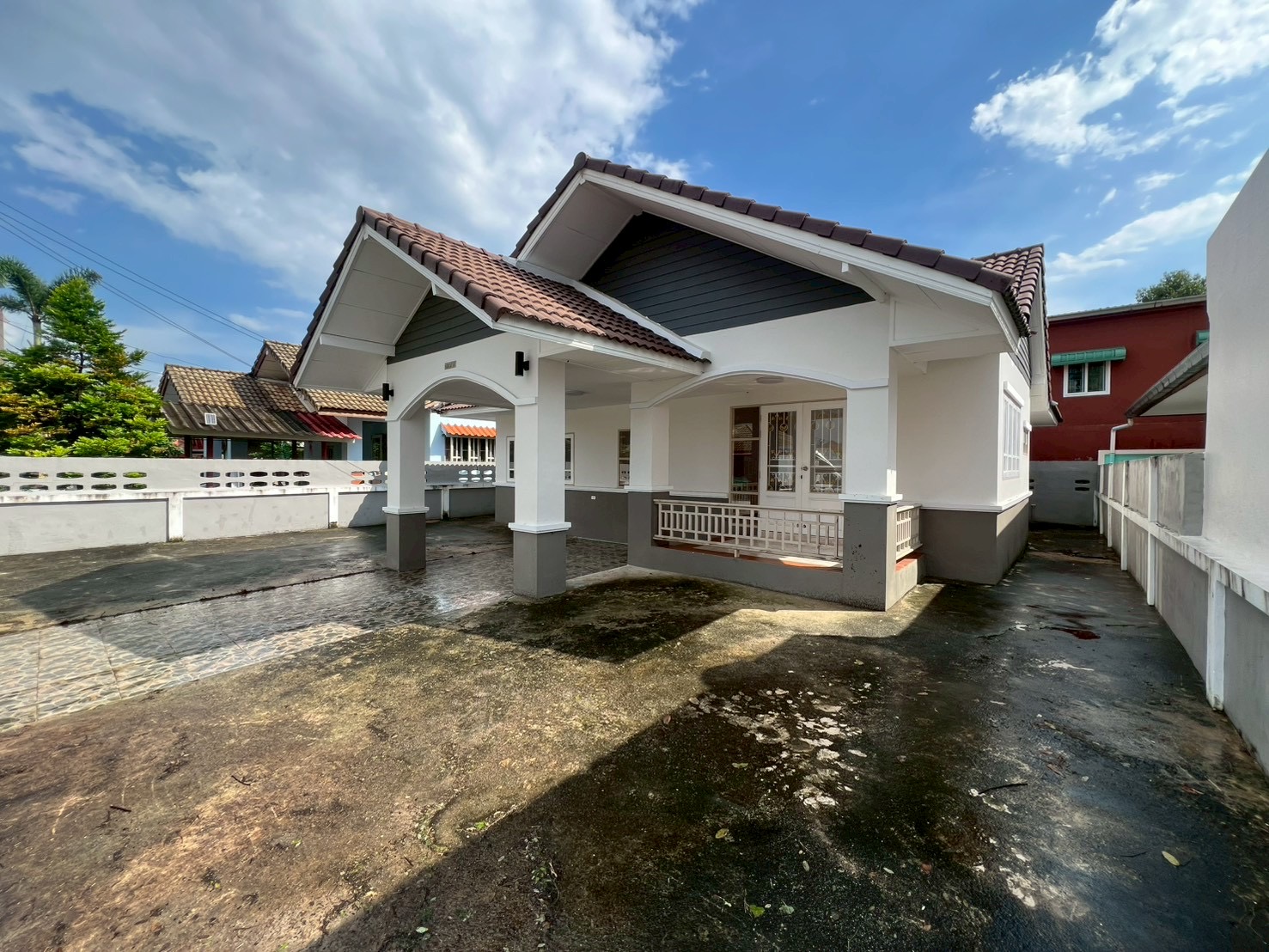 บ้านเดี่ยว โครงการมณียา บ้านฉาง : ปรับปรุงใหม่
