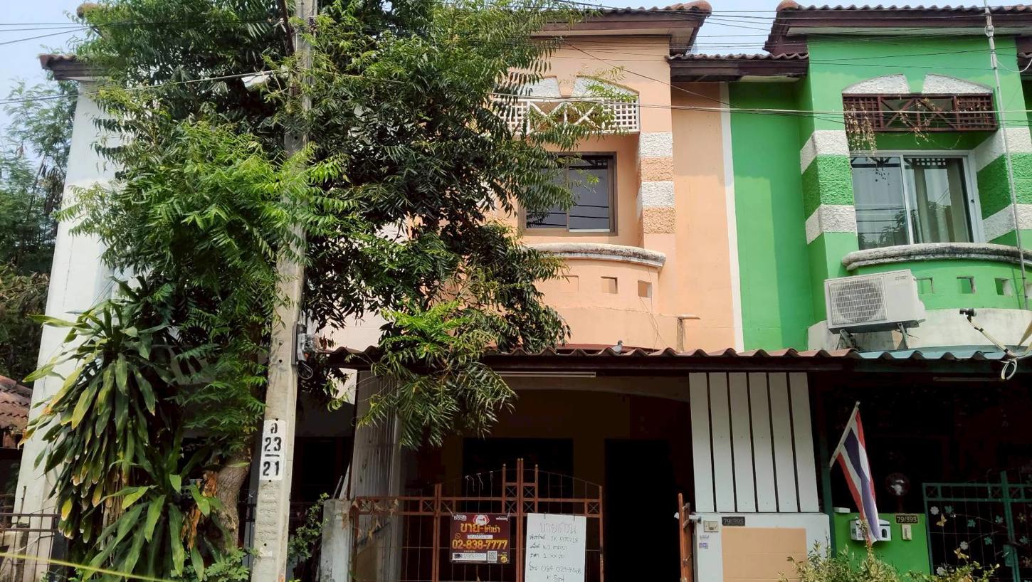 Townhouse for sale outside Nonthaburi District, Thanyaburi, Nonthaburi