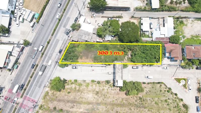 Beautiful rectangular plot of land, 303.3 sq.wa (approximately 1,198.8 sq.m.), already leveled and r, Bangkok